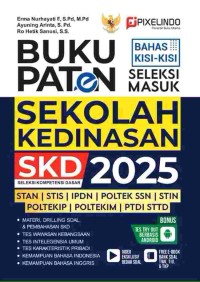 Image of Buku Paten Seleksi Masuk Sekolah Kedinasan SKD 2025